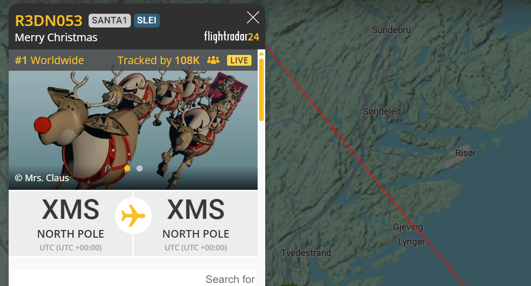 Tvedestrand, Gjeving | Se - nissen fløy over Tvedestrand