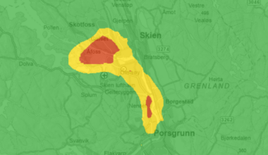 Trafikk, Vær | Gult og rødt varsel: – Skadelig for alle - Telemarksavisa