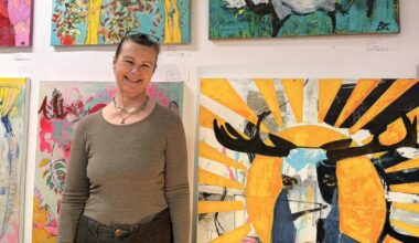 Kultur og underholdning, Billedkunst | Inntar Moss med alle sine farger: – Å flytte inn her føles helt riktig