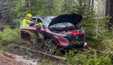 Trafikkulykke, Utforkjøring | Bil kjørte ut av veien - Telemarksavisa