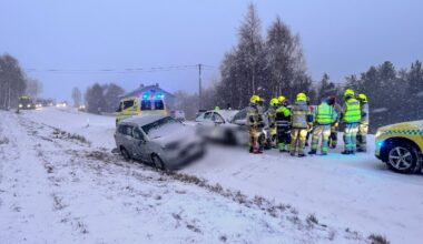 E6, Trafikk | Trafikkulykke på E6 – seks personer hentet av ambulanse