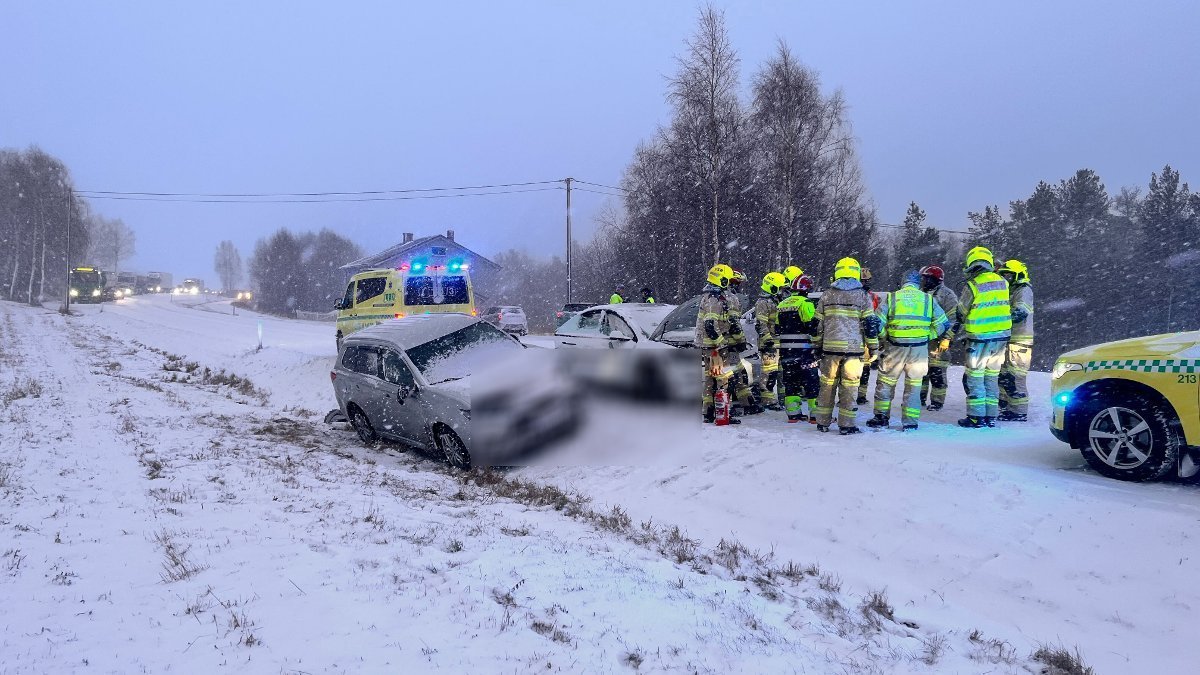 Ulykke, E6 | Alvorlig ulykke på E6 – veien er stengt