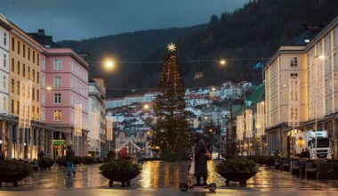 Vær, Bergen | Varmeste førjulstid noensinne i Bergen