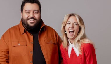 Javad el Bakali og Kristine Grændsen til "Humoretaten"