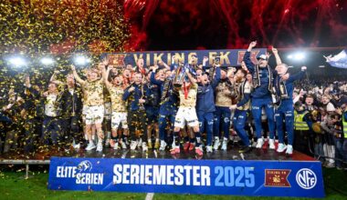 Viking er seriemestere etter seieren i Eliteseriekampen i fotball mellom Viking og Vålerenga på Lyse Arena i Stavanger.