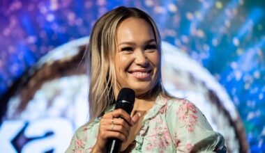 Agnete Saba har fått barn