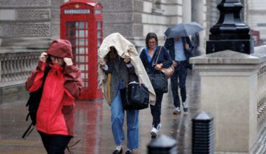 Storbritannia forbereder seg på kraftig uvær – Norge kan også merke det