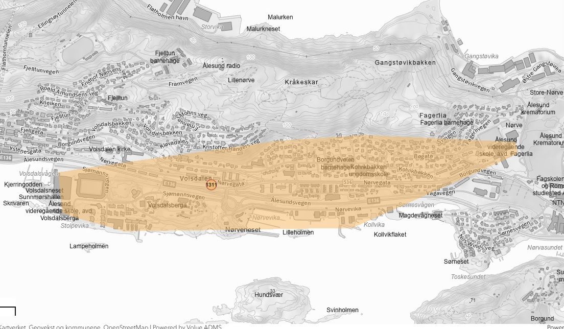 Flere hundre uten strøm i Ålesund