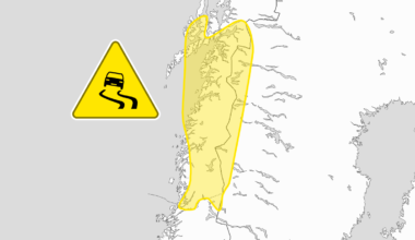 Trafikkmeldinger, Rana | Sender ut farevarsel om vanskelige kjøreforhold søndag
