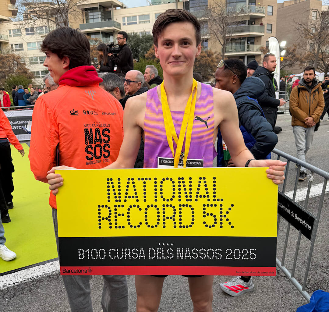 Magnus Tuv Myhre med norsk rekord på 5 kilometer gateløp på nyttårsaften