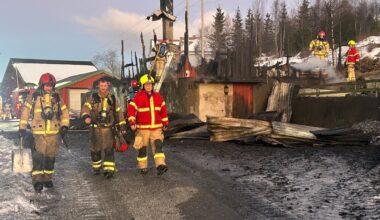 Brann, Valdres | Innsatsleder: – Naboen reddet livet til familie på fem - Oppland Arbeiderblad