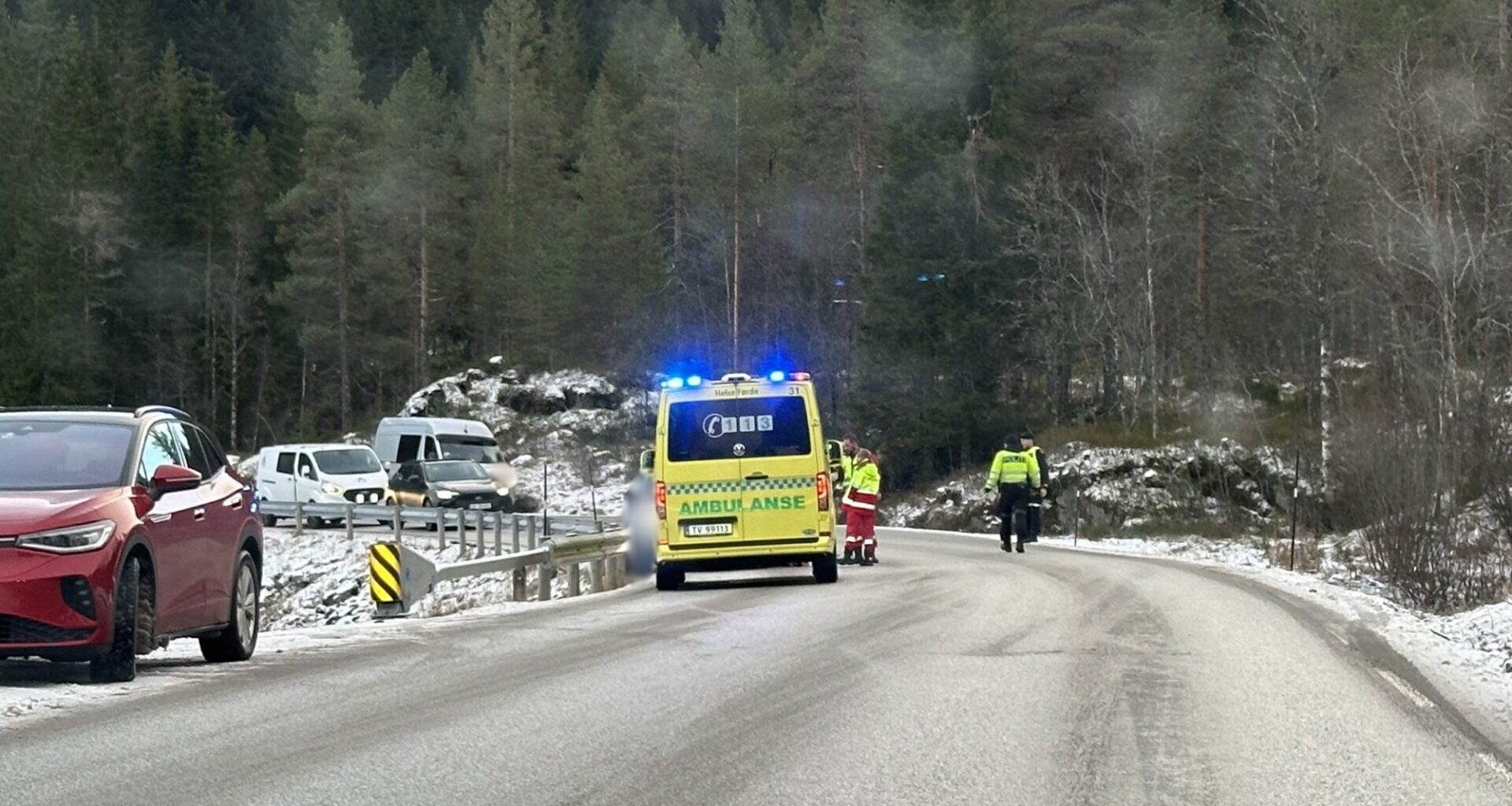 Trafikk, E39 | Frontulykke på E39