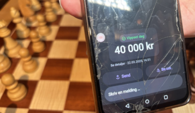 Frode Urkedal ble vippset 40.000