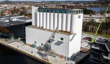 ÅPNER: Kunstsiloen i Kristiansand står klar til å vise Nicolai Tangens kunstsamling, etter mange år med strid.