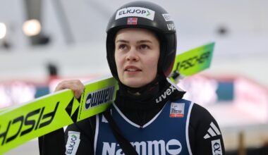Anna Odine Strøm på pallen i Klingenthal – Nika Prevc vant igjen