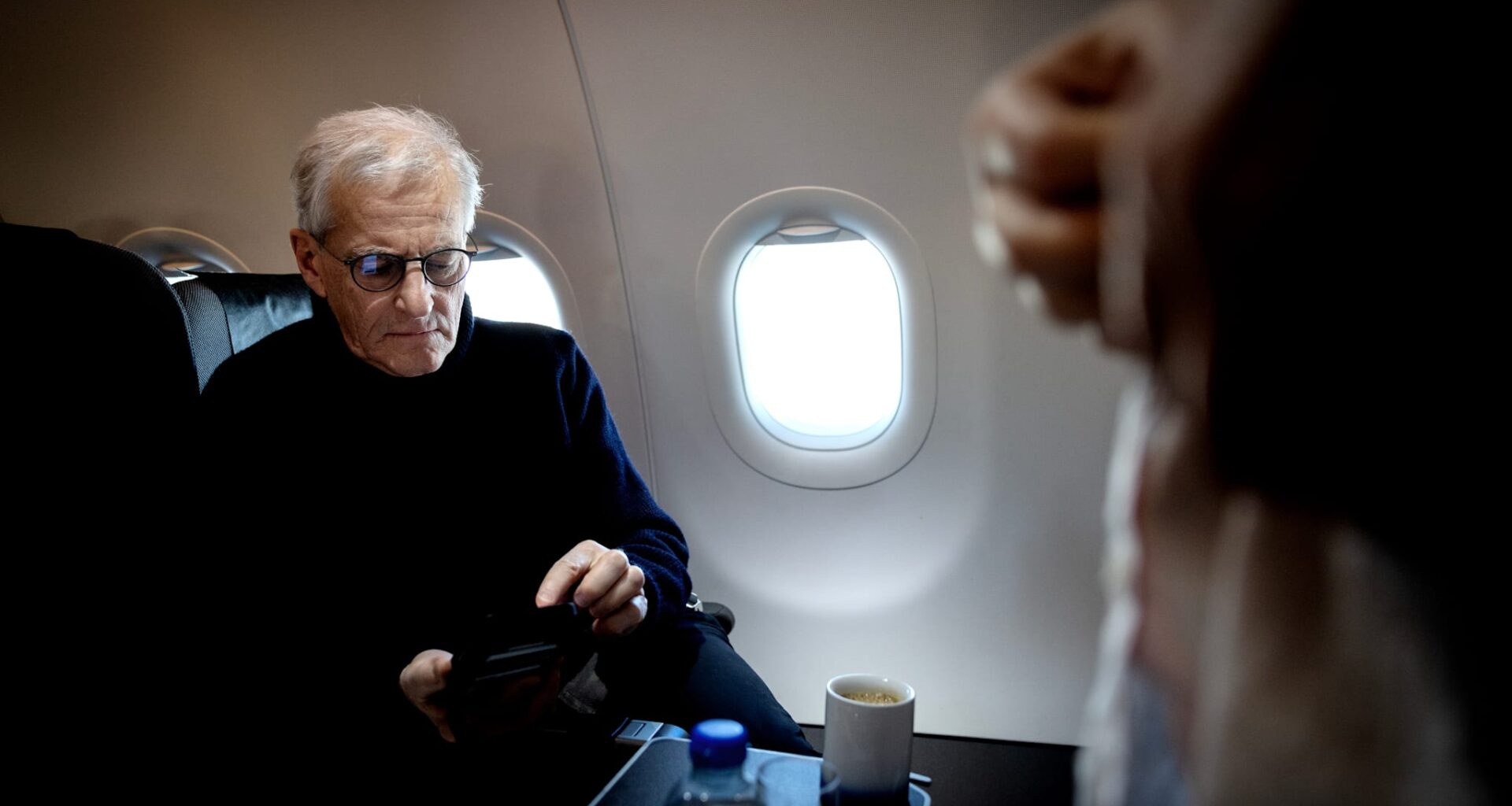 Onsdag ettermiddag var Støre på vei til London for samtaler med Storbritannias statsminister Keir Starmer.