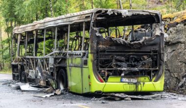 Bussbrannen i Enebakk: 15-åringen løslatt fra varetekt