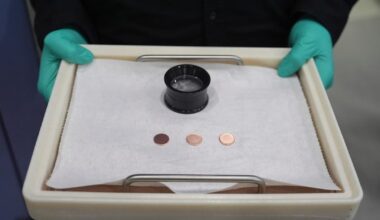 Pennies solgt for skyhøye summer på auksjon