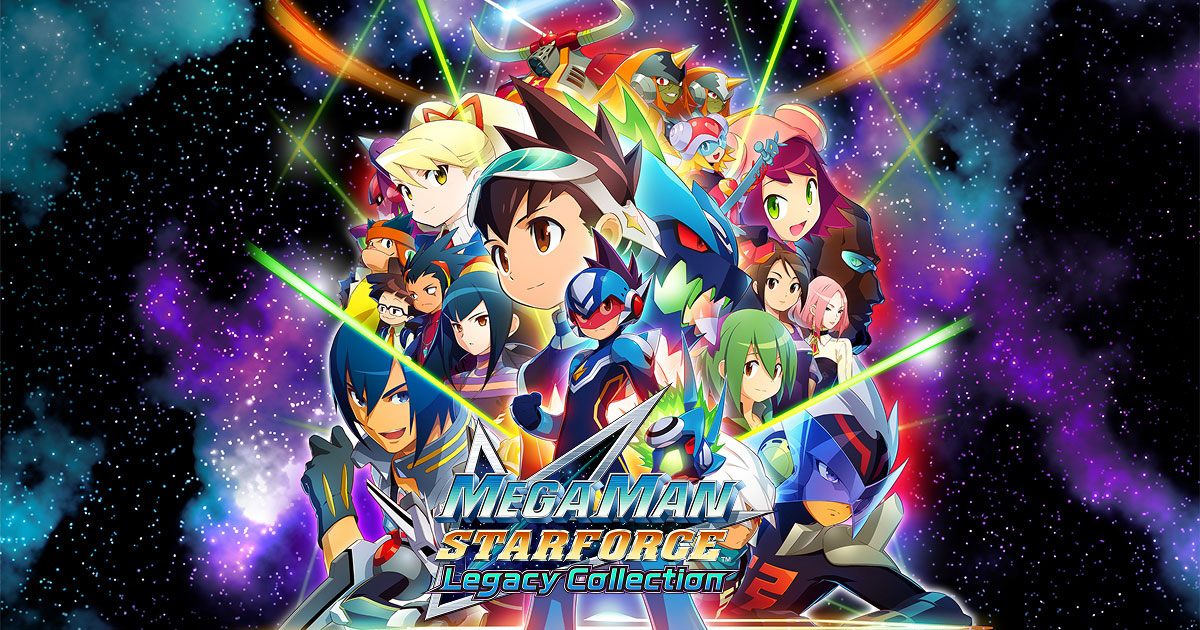 Mega Man Star Force Legacy Collection lanseres i mars