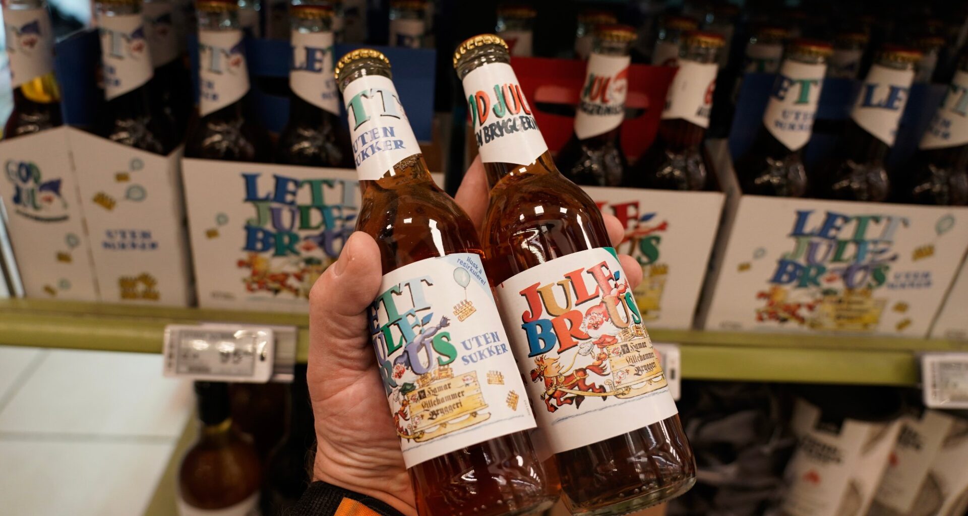 Nyheter, Julebrus | All Hamar og Lillehammer-julebrus er nå ute i butikkene – lageret tømt