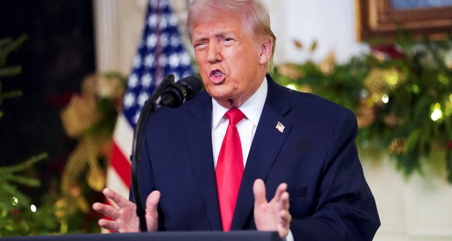 Donald Trump, Tale | Reagerer på Donald Trumps tirade: – Panikkartet