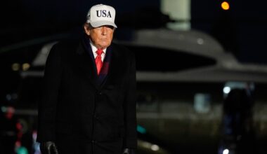 Donald Trump, Mellomvalg | Trump uttrykker usikkerhet