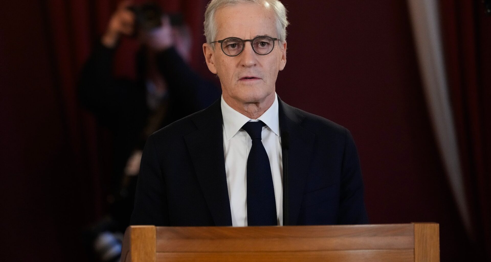 Jonas Gahr Støre, Politikk | Støre: – Ingen trodde jeg skulle stå her i dag