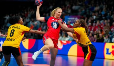 Sport, Håndball | Håndballjentene med storseier over Angola – til hovedrunden med full pott