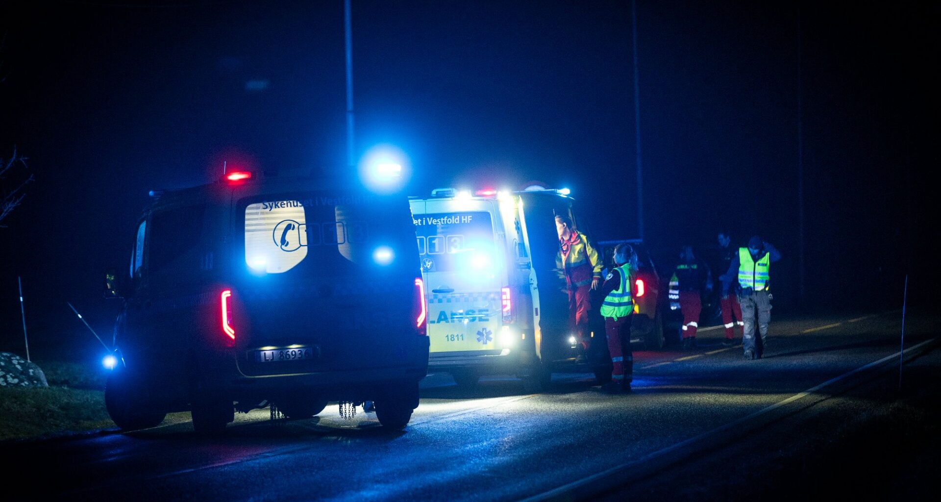 Dødsulykke, Larvik | Mann i 70-årene omkom i trafikkulykke i Larvik tirsdag