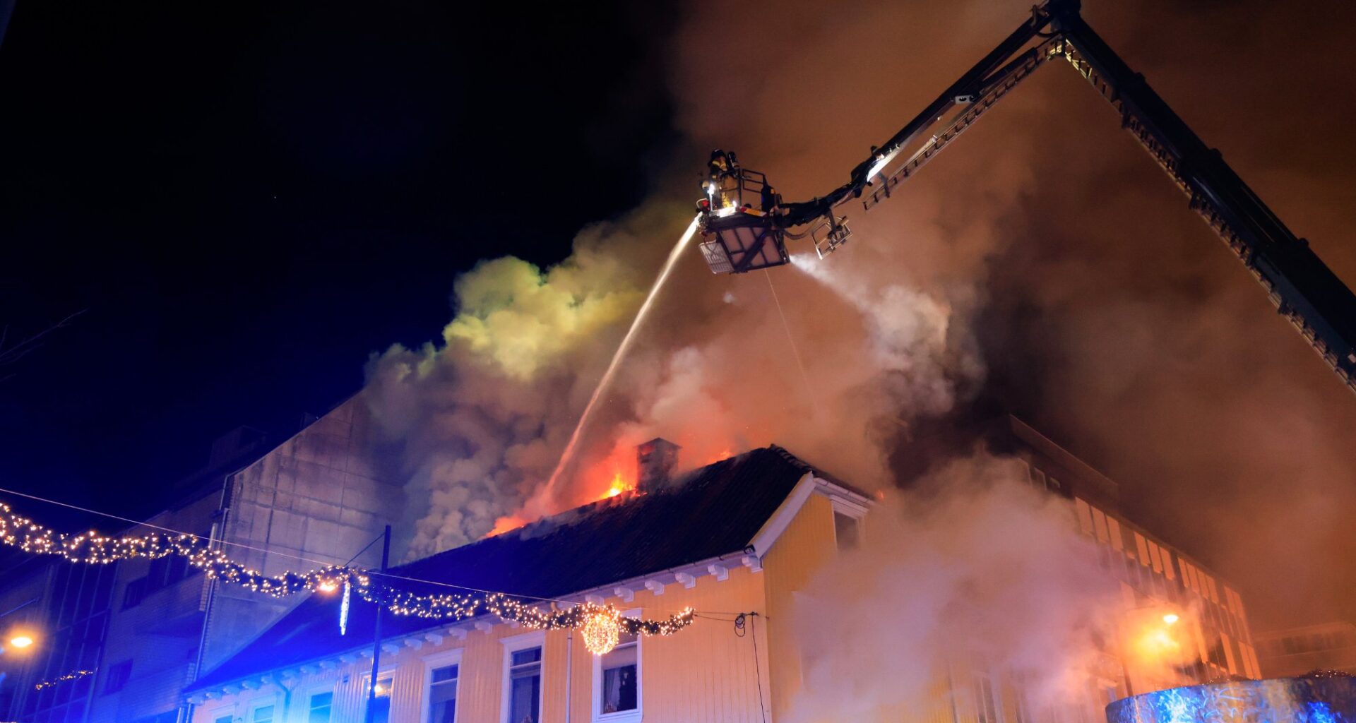 Brann, Butikkbrann | Brann i butikklokale i Kristiansand – 19 personer evakuert