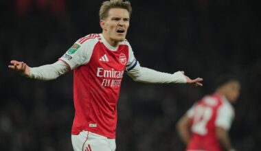 Arsenal, Martin Ødegaard | Arsenal til semifinale etter sjansesløsing – slo Crystal Palace i straffedrama