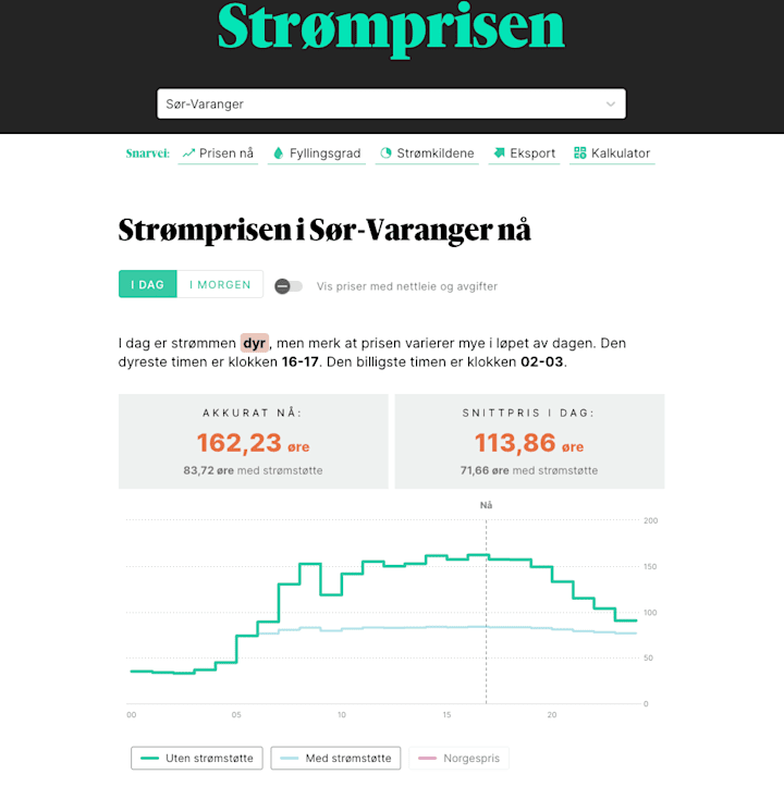 Nå er strømmen dyr i Nord-Norge