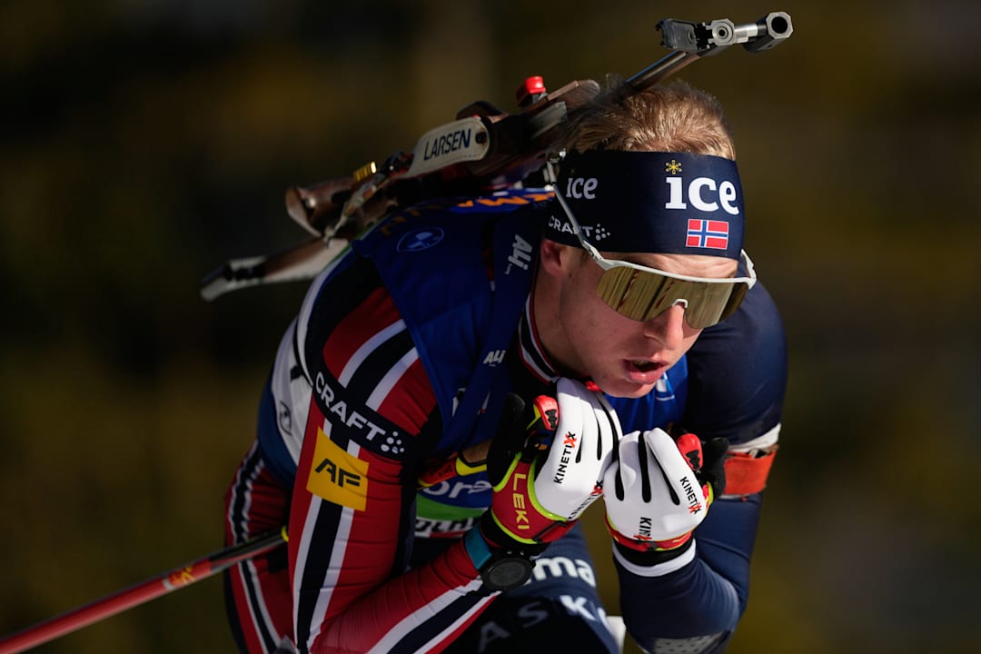 Skiskytterherrene med ny stafettseier – Frankrike utklasset etter Lægreid-jafs