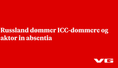 Russland dømmer ICC-dommere og aktor in absentia