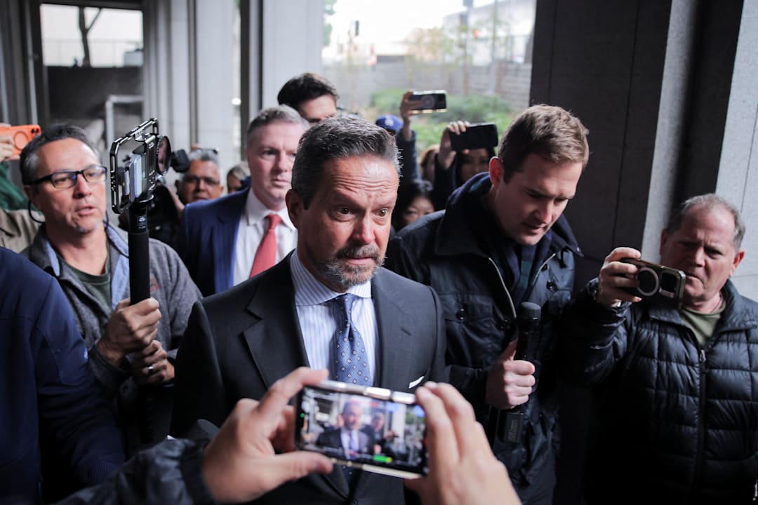 Nick Reiner i retten, siktet for drapet på foreldrene Rob Reiner og Michele Singer Reiner