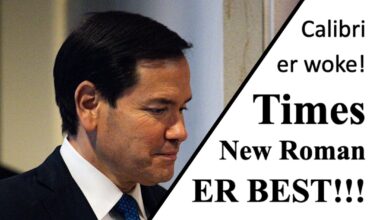 Rubio forbyr skrifttype i kamp mot «woke»-politikk