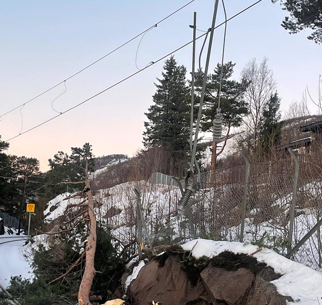 Strømstans for Bergensbanen