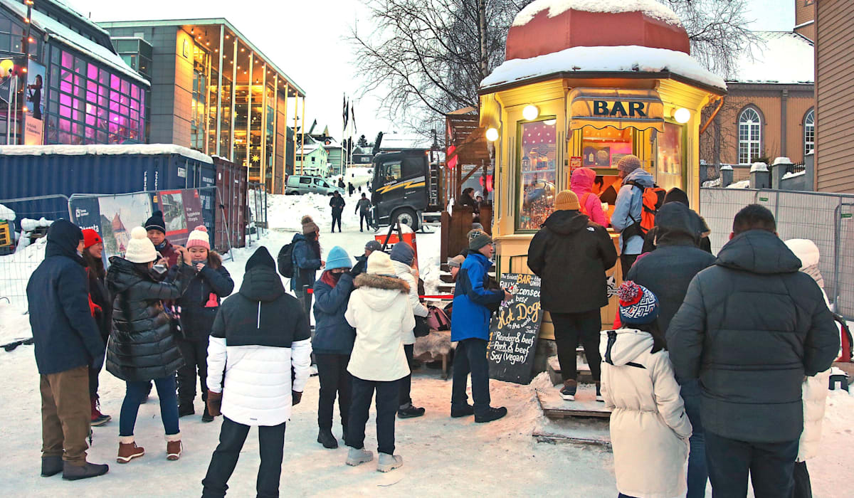 Jul i Tromsø sentrum, mer lokalt enn folk tror