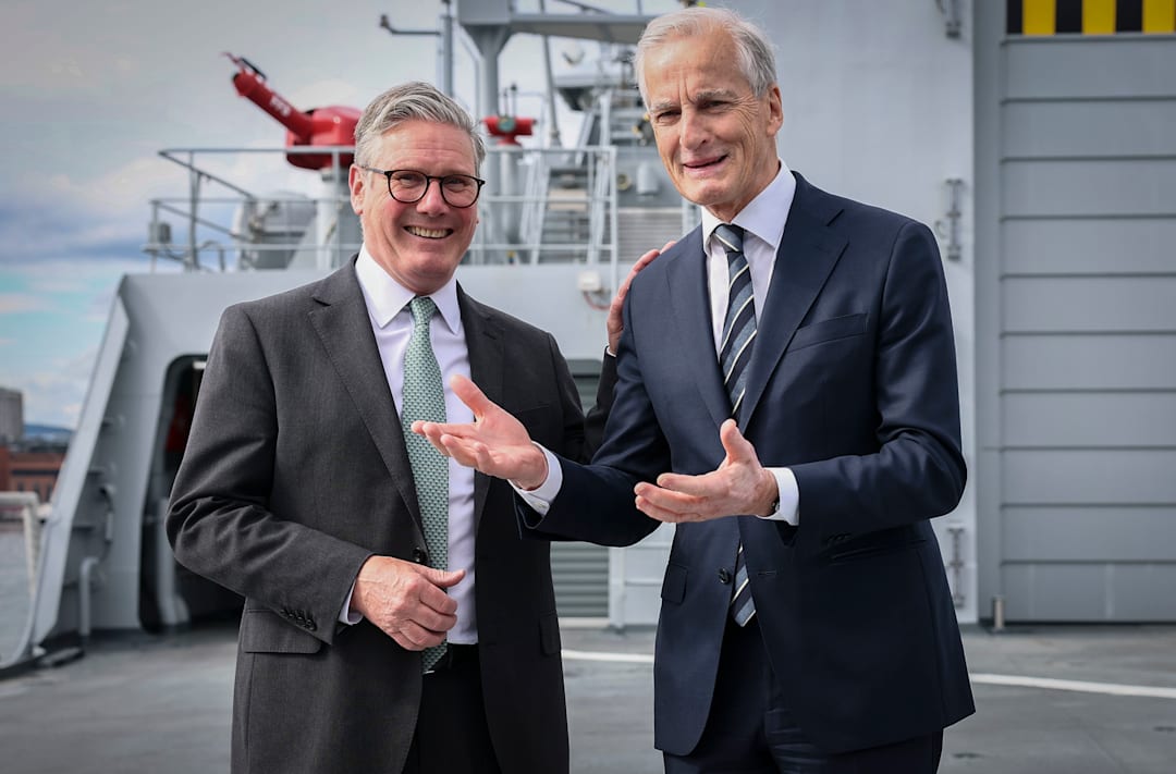 Jonas Gahr Støre reiser til England og Skottland