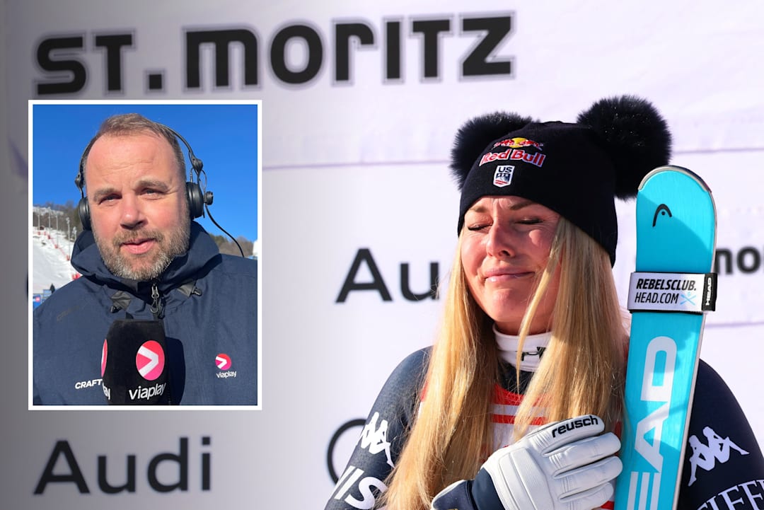 Viaplay-reporter Andreas Toft må gå over Hardangervidda på ski etter veddemål om Lindsey Vonn