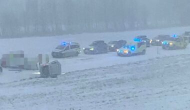 Melding om alvorlig ulykke på E6 i Dovre kommune – veien er stengt