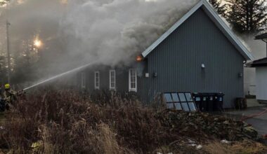 Karmøy, Nyheter | Brann på Karmøy: – Det er kraftig røykutvikling