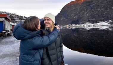 Gravide Elise Thorsnes flyttar til USA