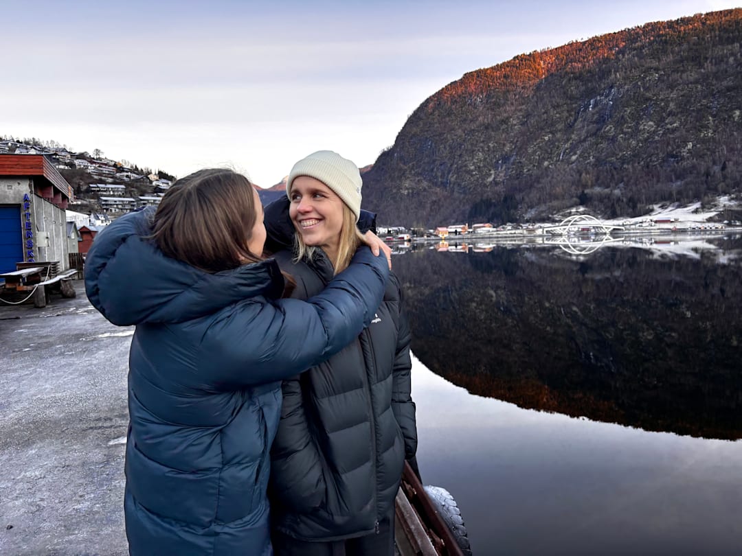 Gravide Elise Thorsnes flyttar til USA