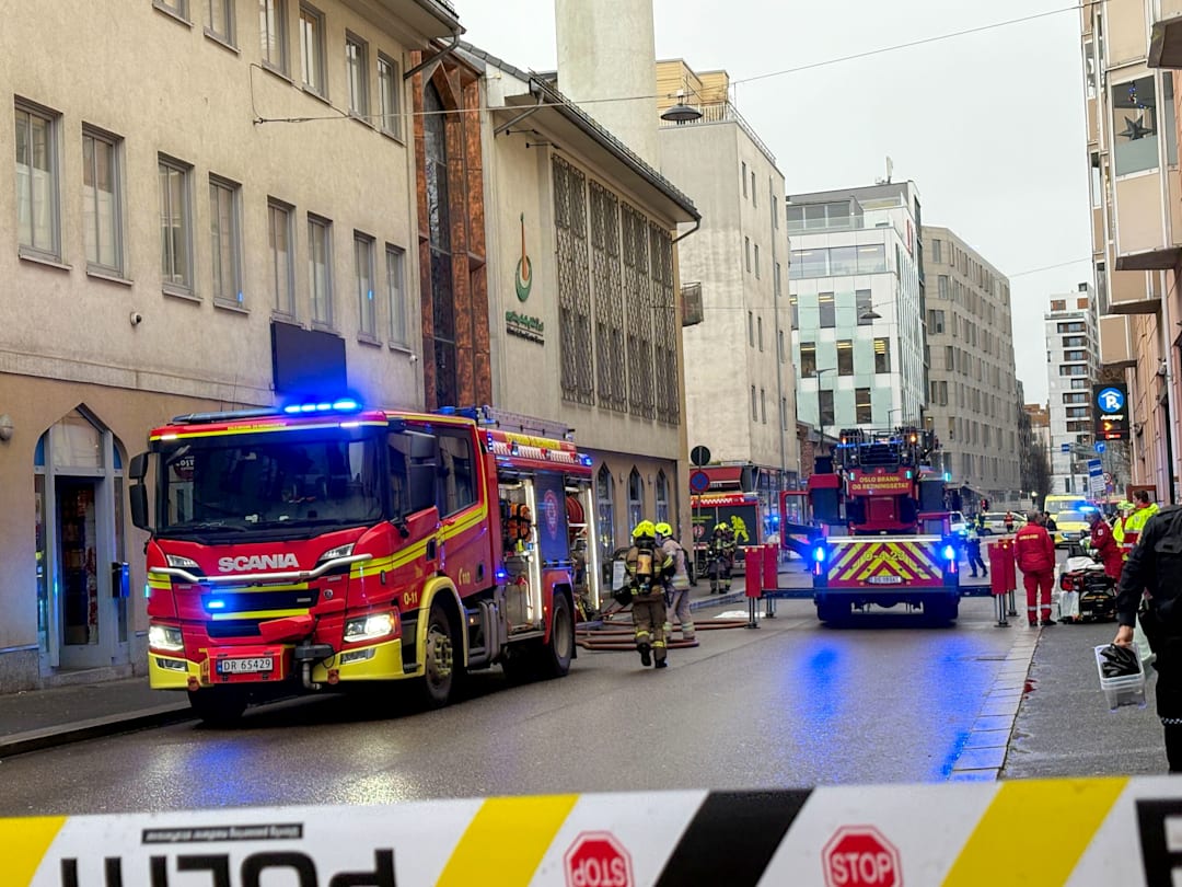 Moské i Oslo evakuert etter røykutvikling