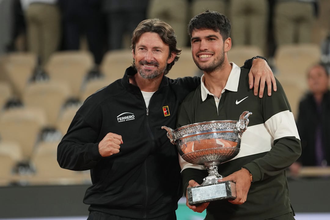 Brudd mellom tennisstjernen Carlos Alcaraz og treneren Juan Carlos Ferrero