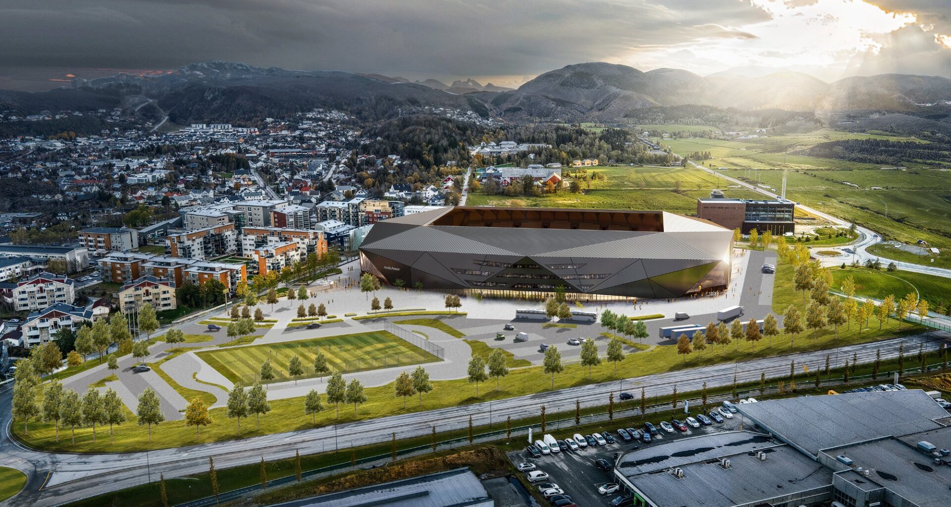 Sport, Glimt | Bekrefter – gir 120 millioner kroner til ny Glimt-stadion - Avisa Nordland