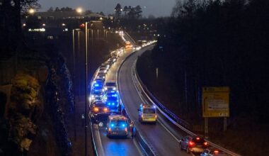 E18: Fire personer i ulykke – lange køer - agderposten.no