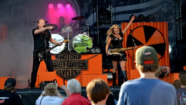 Hamar Music Festival 2013.
Bandet Rydell & Quick på scenen.
Original bildetekst: