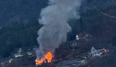 Brannøvelse, Brann | Brannøvelse førte til telefonstorm over fjorden